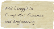 PhD.(Engg.) in Computer Science and Engineering